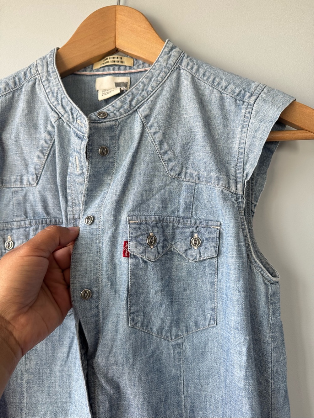 (S) Levi’s denim dress - Picture 4 of 6